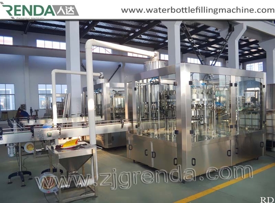 Beer Washing Filling Capping 3-in-1 Carbonated Glass Bottle Carbonated Drink Filling Machine