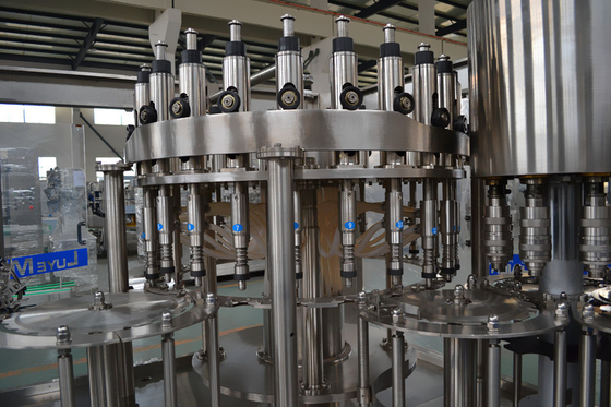 Full Automatic Mineral Water Bottle Filling Machine , Pure Water Washing Filling Capping 3-in-1