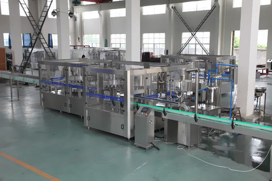 Full Automatic Mineral Water Bottle Filling Machine , Pure Water Washing Filling Capping 3-in-1