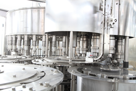 Full Automatic Mineral Water Bottle Filling Machine , Pure Water Washing Filling Capping 3-in-1
