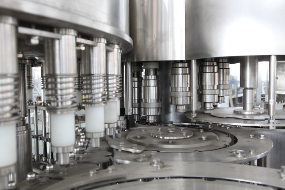 Full Automatic Mineral Water Bottle Filling Machine , Pure Water Washing Filling Capping 3-in-1