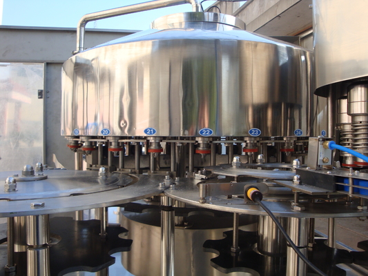 Full Automatic Mineral Water Bottle Filling Machine , Pure Water Washing Filling Capping 3-in-1