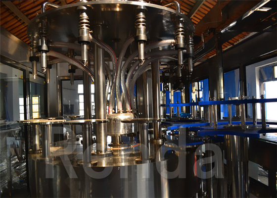1200 BPH Automatic Water Filling Production Line For 5 Gallon Barrel Filling Machine