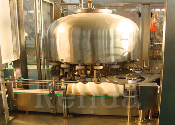Can Carbonated Drinks Filling Machine / Gas Drink Bottle Packing Can Filling Machine