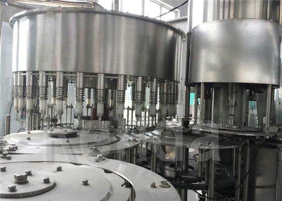 High Efficiency Drinking Water Bottling Equipment , SUS304 Stainless Steel Liquid Filling Machine