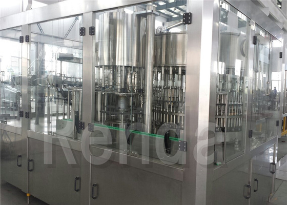 PET Water Bottle Filling Machine / 3 In 1 Washing Filling Capping Machine