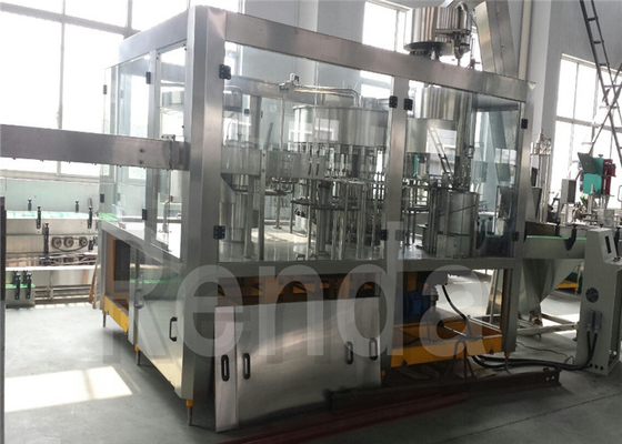 PET Water Bottle Filling Machine / 3 In 1 Washing Filling Capping Machine