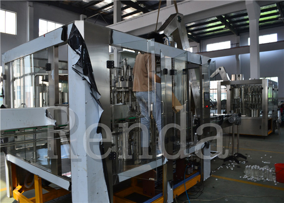 Electric Driven Type Full Automatic Liquid Juice Filling Machine With Stainless Steel Material