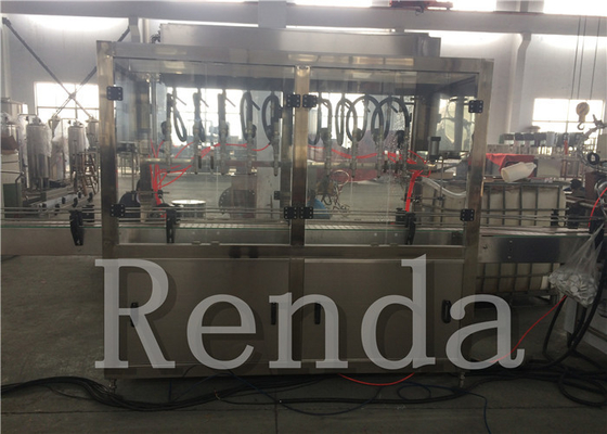 Rotary / Linear Type Oil Filling Machines And Packaging Machinery Stainless Steel Material