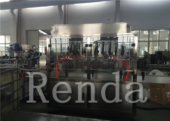 Rotary / Linear Type Oil Filling Machines And Packaging Machinery Stainless Steel Material