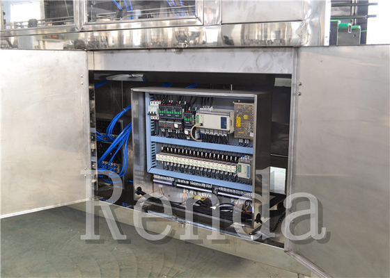 Pneumatic Bottled Edible Oil Filling Machines Sealing 0.55 - 0.8MPa 1 Year Warranty