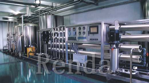 1000 LPH Drinking RO Water Treatment Systems Water Filter Water Purification Machinery 380V
