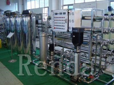 1000 LPH Drinking RO Water Treatment Systems Water Filter Water Purification Machinery 380V
