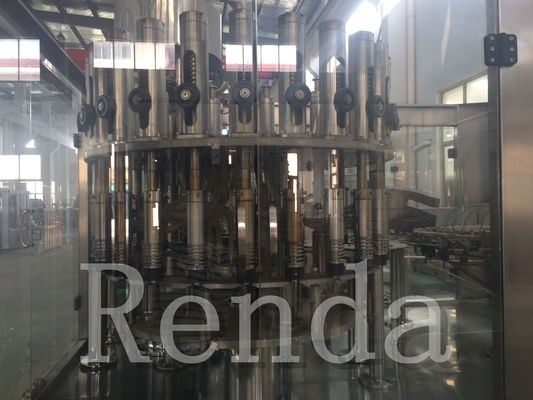 High Efficiency Drinking Water Bottling Equipment , SUS304 Stainless Steel Liquid Filling Machine