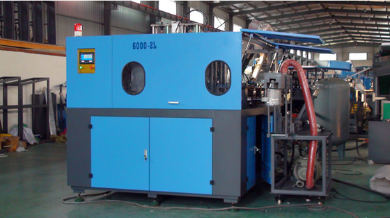 Stretch Blow Molding Machine , 48KW 6 Cavity Bottle Blowing Machine for Bottling Equipemnt