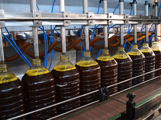 Customized Auto Editable Oil Filling Machines for 2L / 5L Oil Bottles