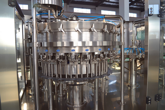 DCGF40-40-10 Automated SUS. 304 Carbonated Drink Filling Machine Gas Beverage Bottling Equipment